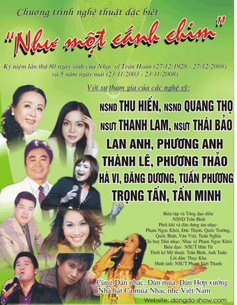 Giới thiệu những bản tình ca bất hủ của cố nhạc sỹ Trần Hoàn 